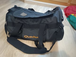 Bolsa de viaje impermeable Quechua Duf 70L