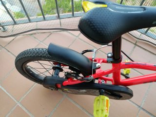 Bicicleta Aluminio Infantil Btwin 16 Racing 900