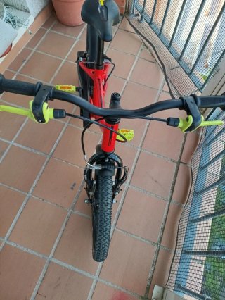 Bicicleta Aluminio Infantil Btwin 16 Racing 900