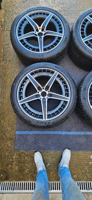 Llantas 21" ORIGINALES MERCEDES 53 EQS AMG NUEVAS