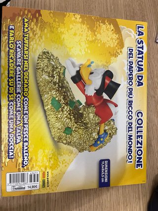 Statuetta Zio Paperone da Collezione