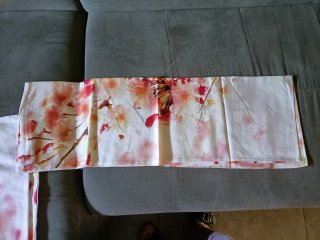 Copri piumone singolo con fiori rosa