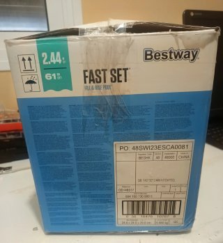 Piscina fast set