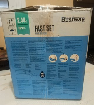 Piscina fast set