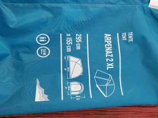 Tienda campaña ARPENAZ 2 XL Quechua