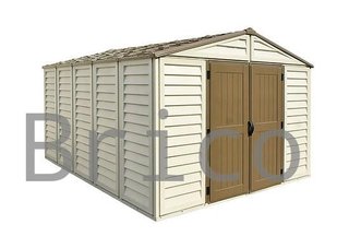 Caseta PVC Woodbridge Plus 405x324x233 cm - Duramax