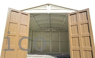 Caseta PVC Woodbridge Plus 405x324x233 cm - Duramax