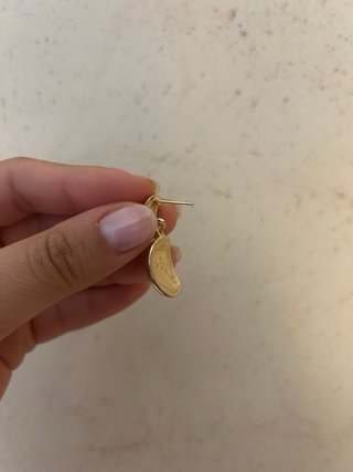 Orecchini donna oro e giallo