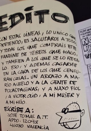 Fanzine HUM Comics #5 - José Tomás (Cómic Undergro