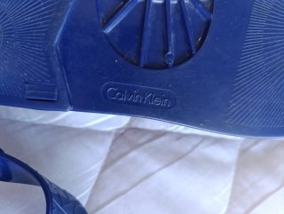 Sandalias Calvin Klein Azul Talla 38