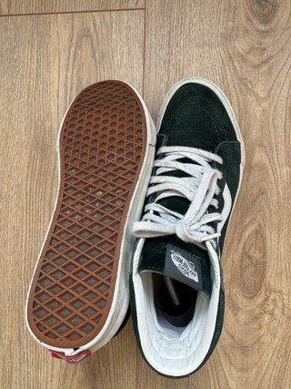 Vans Sk8-hi Suede Verde