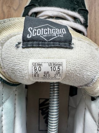 Vans Sk8-hi Suede Verde