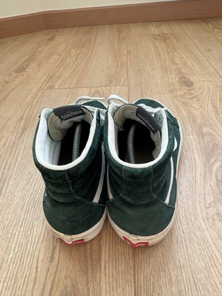 Vans Sk8-hi Suede Verde