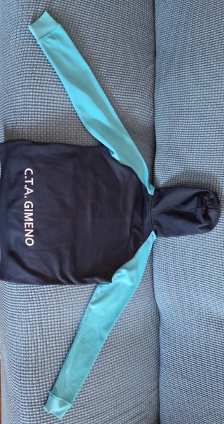 Chaqueta Joma Club Andrés Gimeno Azul Turquesa