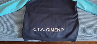 Chaqueta Joma Club Andrés Gimeno Azul Turquesa