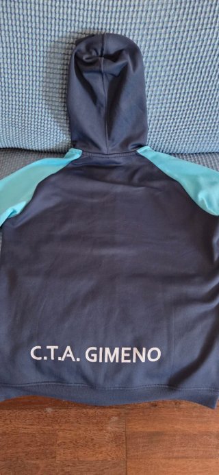Chaqueta Joma Club Andrés Gimeno Azul Turquesa