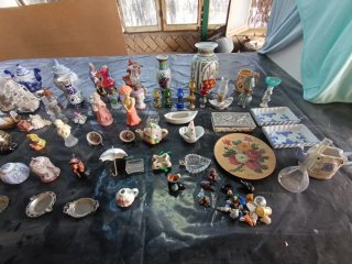Lote de figuras de cerámica variadas