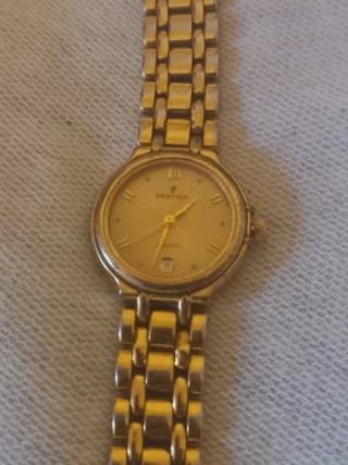 Reloj Festina Dorado Mujer