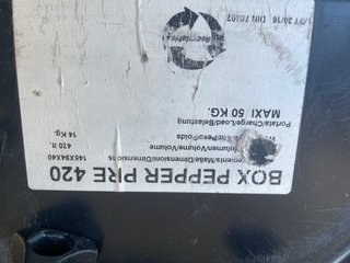 Baúl techo coche