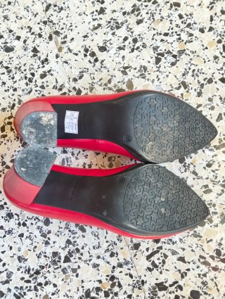 Zapatos de tacón Chamby rojos