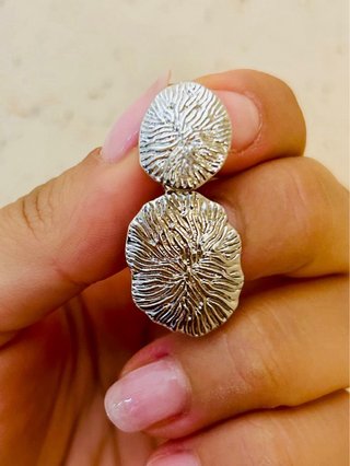 Orecchini donna  argento goccia