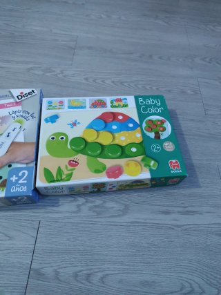 Juegos Lectron y Baby Color