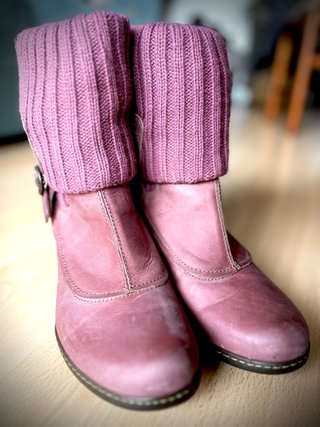 Botines El Naturalista Piel Rosados Talla 39