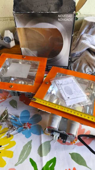 Foco Downlight Naranja