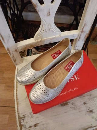 Zapatos CLOWSE Plata Verano Mujer