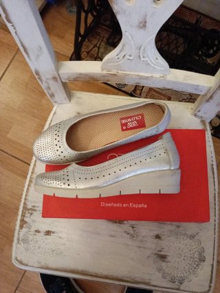 Zapatos CLOWSE Plata Verano Mujer