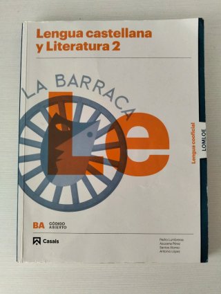 Lengua castellana y literatura 2, BA, lengua co...