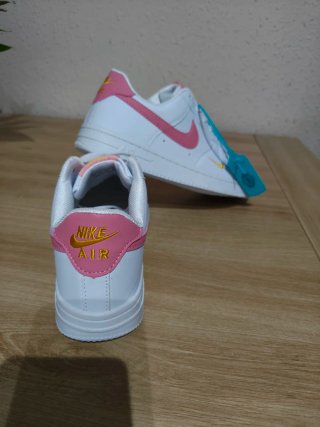 Zapatillas Nike Air Force 1 Mujer Rosa/Blanco
