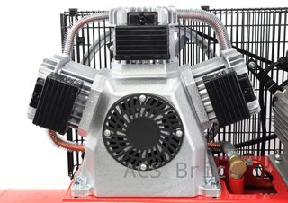 Compresor de Aire Silencioso 200L - 3,5 Hp - 2 Salidas - 09346 - Mader