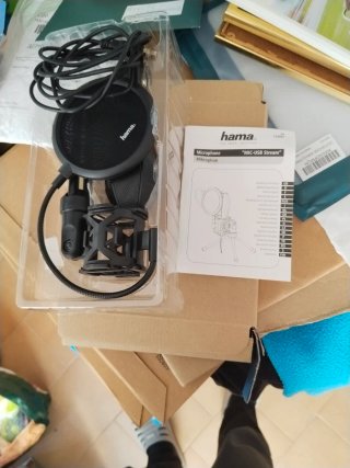 Micrófono Hama USB