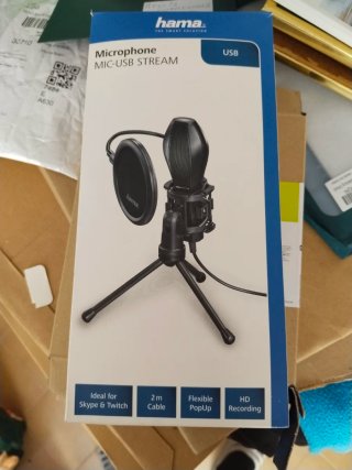 Micrófono Hama USB
