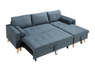 Sofá cama reversible con nido en chaiselongue