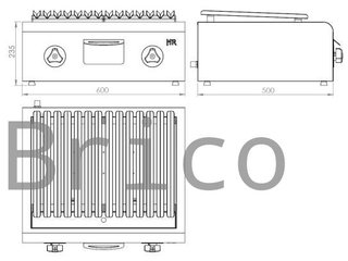 Barbacoa Gas Serie 500 - B600