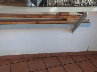 Se venden 2 camas completas de madera de  90cm