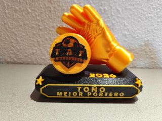 Trofeo Fútbol Personalizado 2026