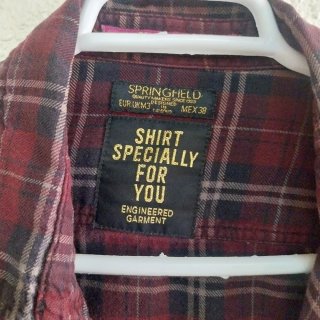 Camisa de cuadros para hombre