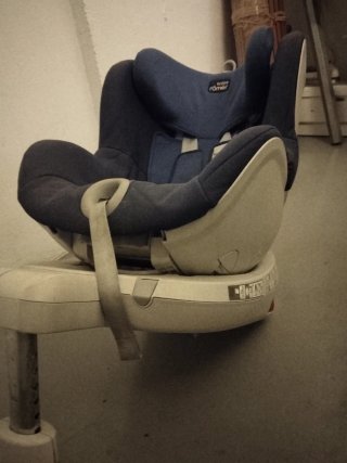 Silla coche Britax Römer azul