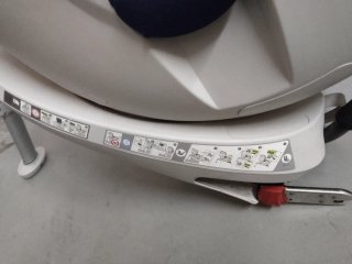 Silla coche Britax Römer azul