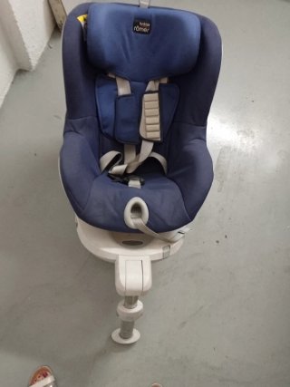 Silla coche Britax Römer azul