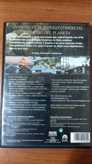 East India Company PC DVD ROM