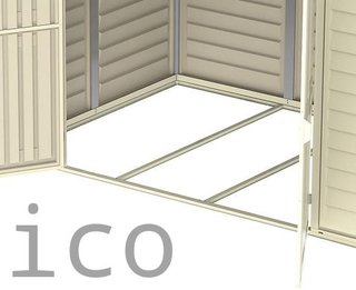Caseta PVC Duramate III 160x239x185 cm - Duramax
