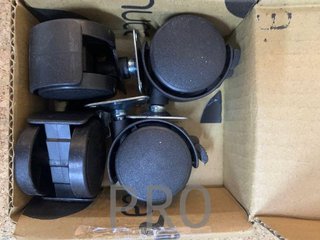 Kit de 4 ruedas para muebles con freno,