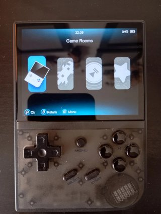 Anbernic RG35xx+ Consola Portátil Negra
