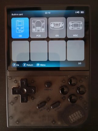 Anbernic RG35xx+ Consola Portátil Negra