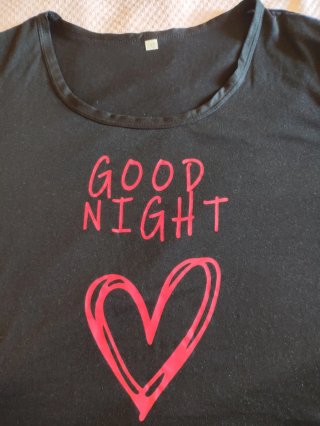 Pijama fino talla 3XL Good Night