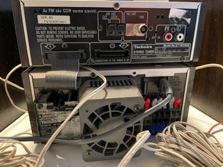 Technics HDV-600 Radio Ampli + 4 Altavoces